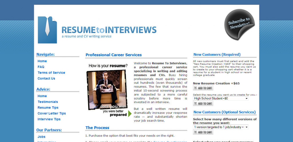 Resume to Interviews Resume to Interviews