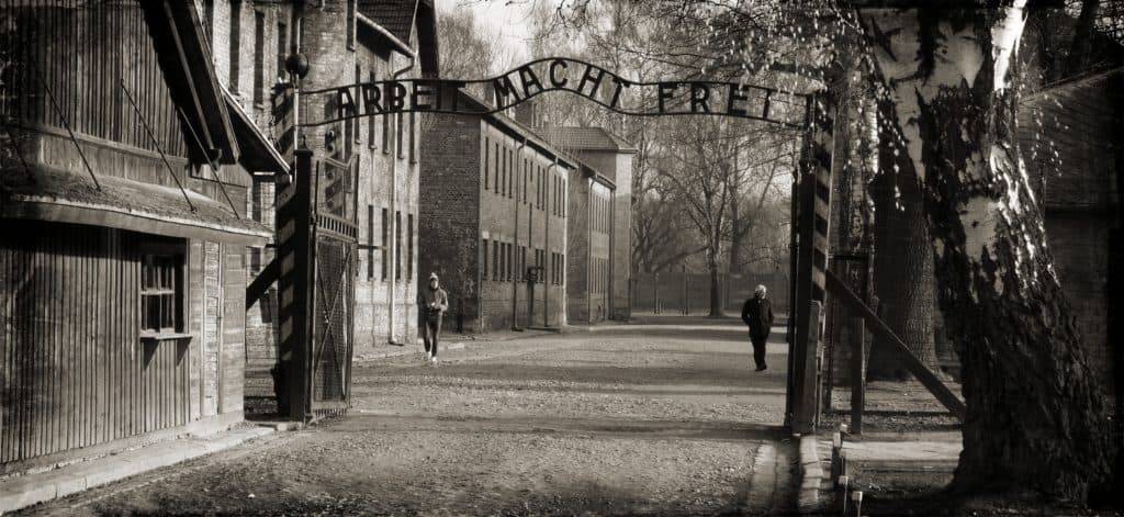 Auschwitz gate