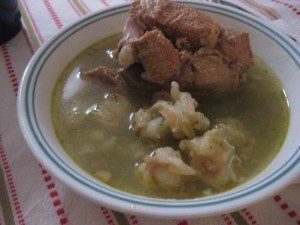 Pozole - a common Mexican comfort food Pozole - a common Mexican comfort food