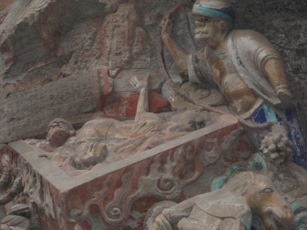 Dazu rock carving Dazu carving