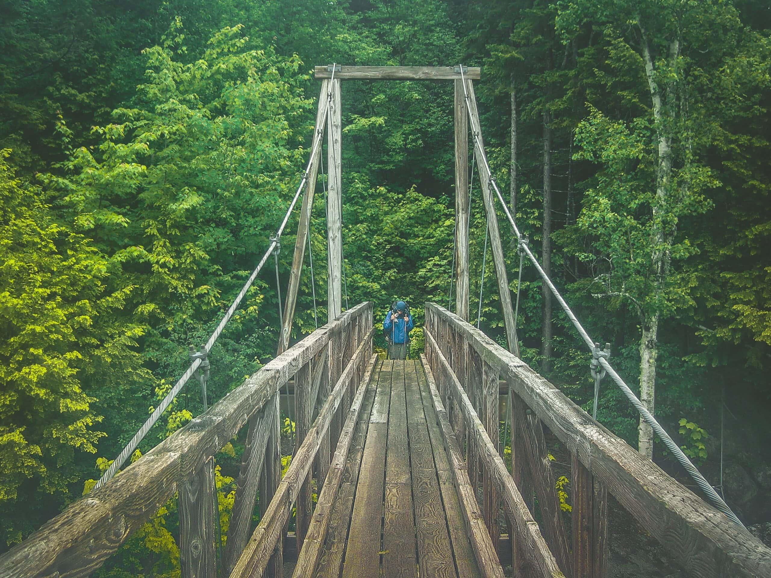 Appalachian Trail bridge (photo: Jonathan Kemper)