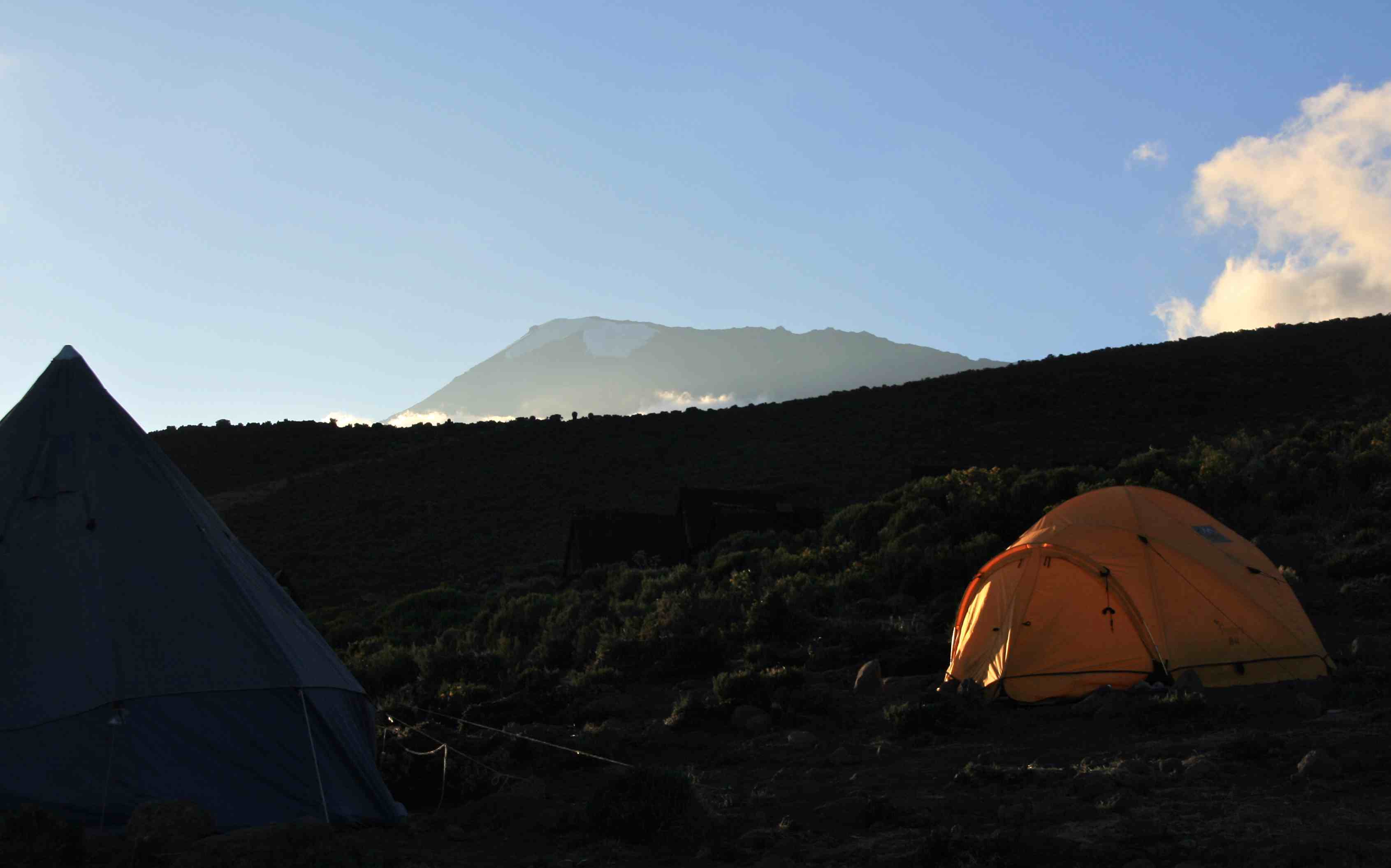 Camp - Day 5 on Mt. Kilimanjaro
