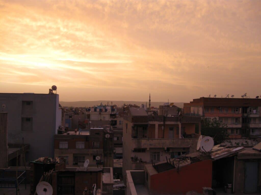 View from my Couchsurfing host's apartment in Batman, Turkey View from my Couchsurfing host's apartment in Batman, Turkey