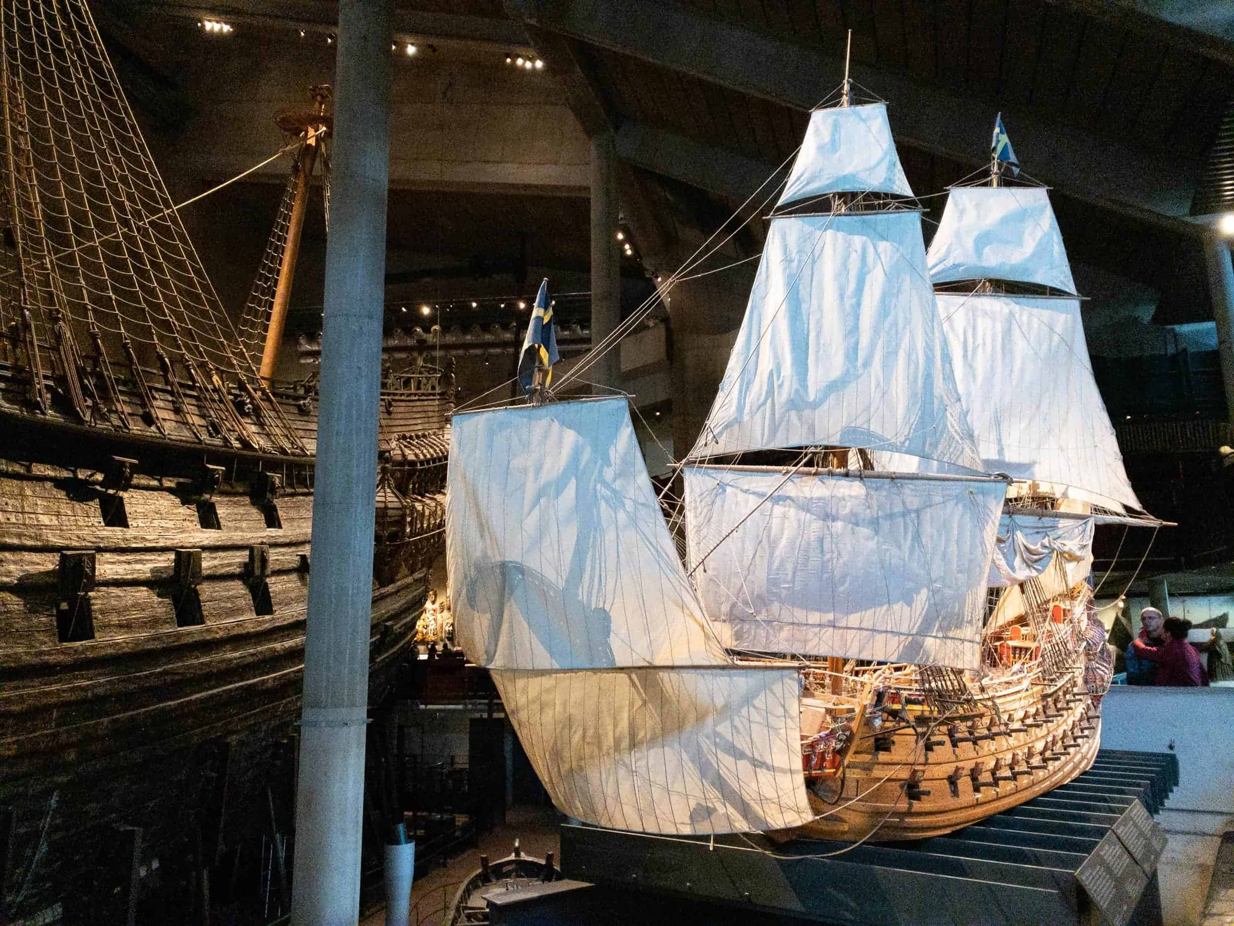 Vasa scale model