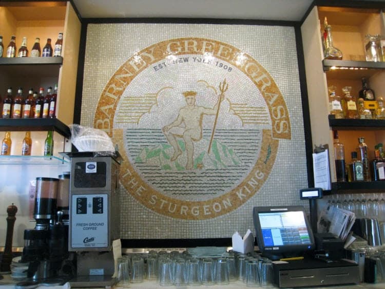 Barney Greengrass mosaic