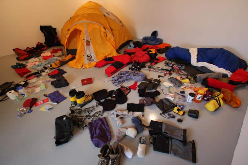 Mountain climbing gear Mountain climbing gear