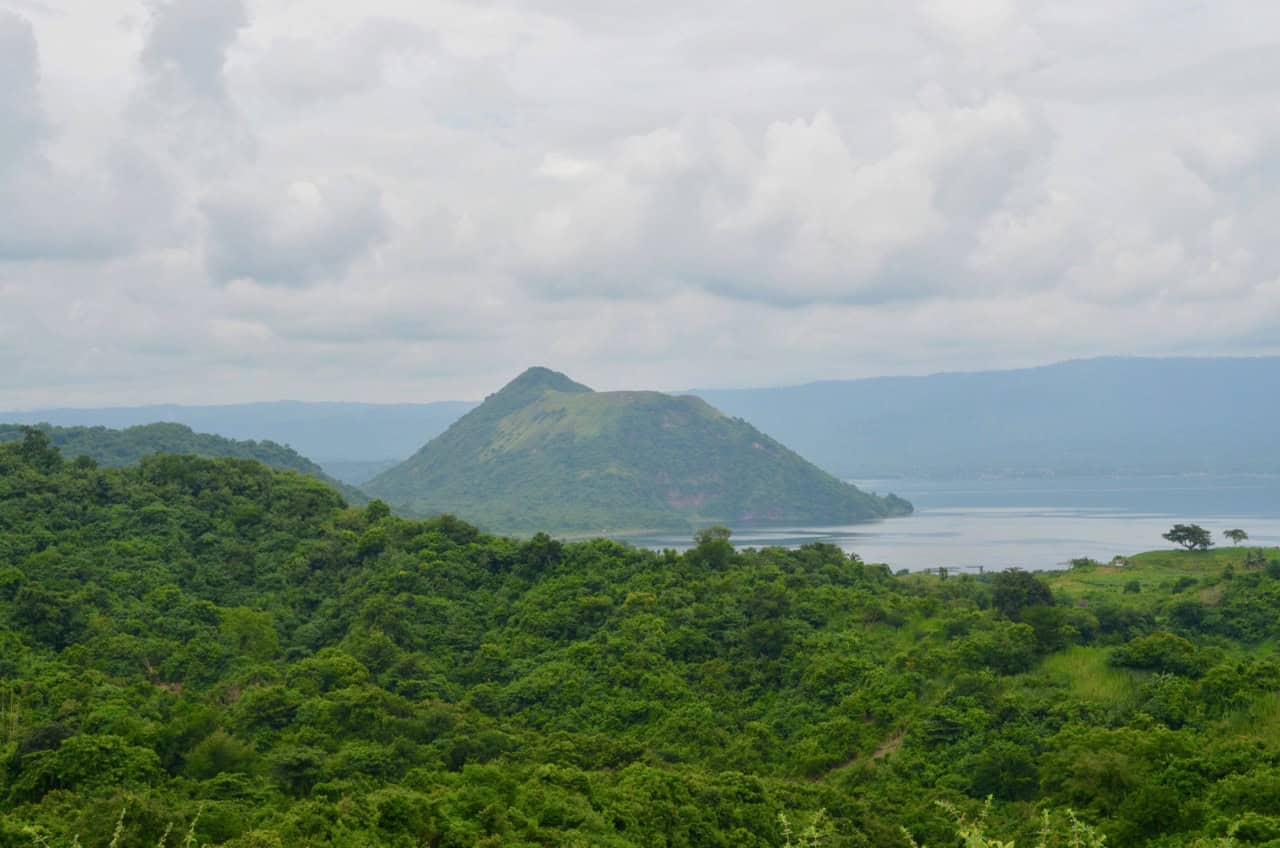 Mount Taal Volcano island