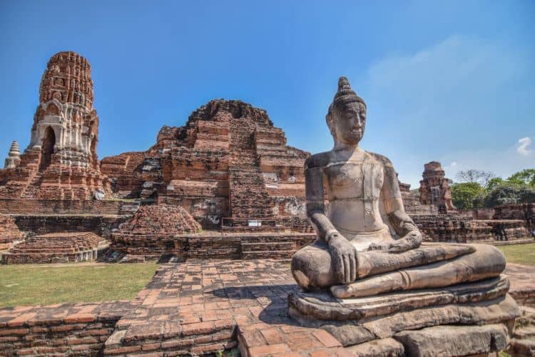 Cost of Travel in Thailand ayutthaya