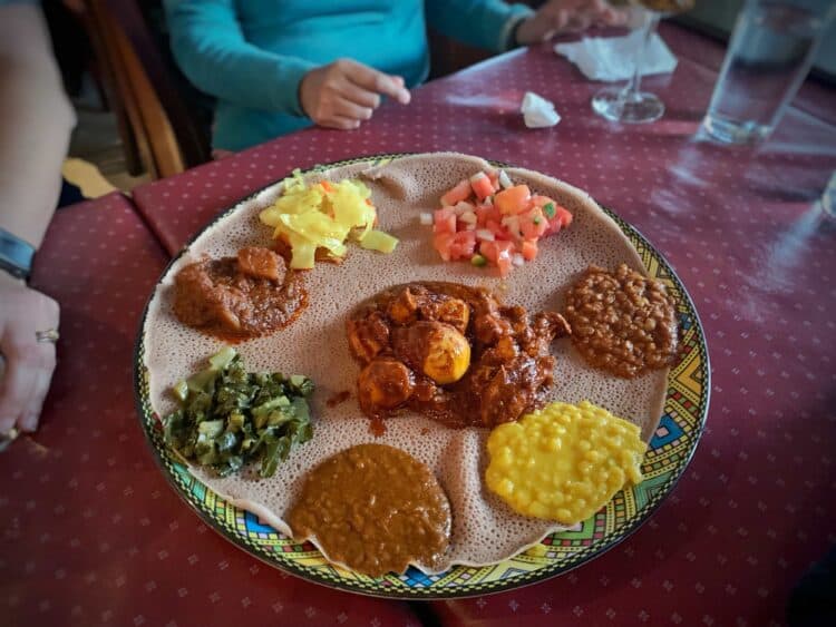 Ethiopian food