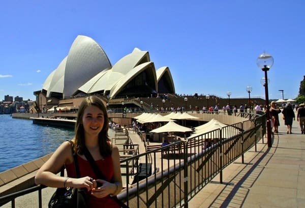 Brooke near sydney opera house