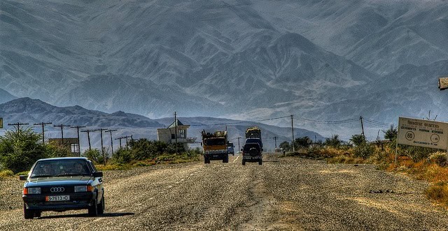 road to balykchy