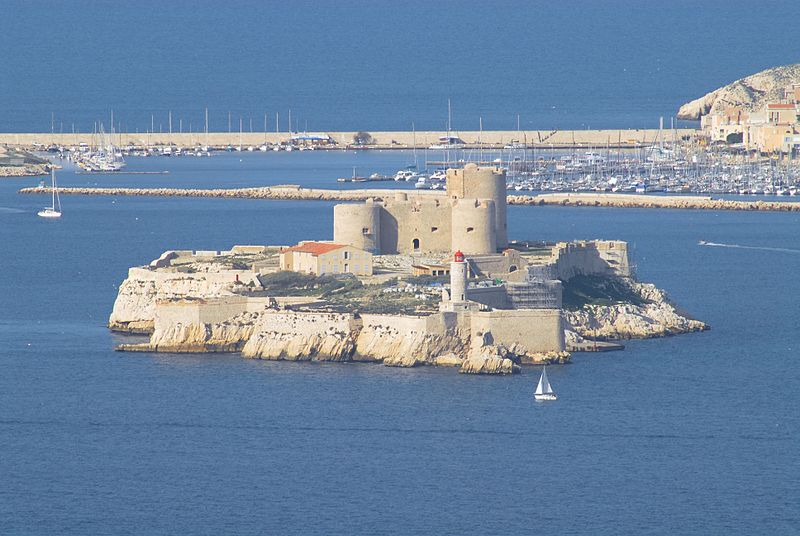Chateau d'If prison in France (photo: Jan Drewes)