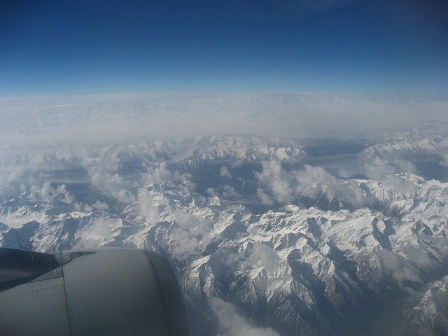 Himalaya Flying over the Himalaya (photo: David Lee)