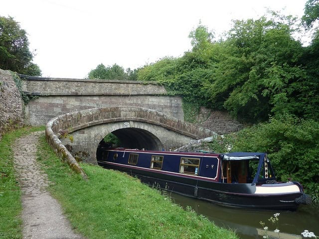 Traveling by canal Traveling by canal