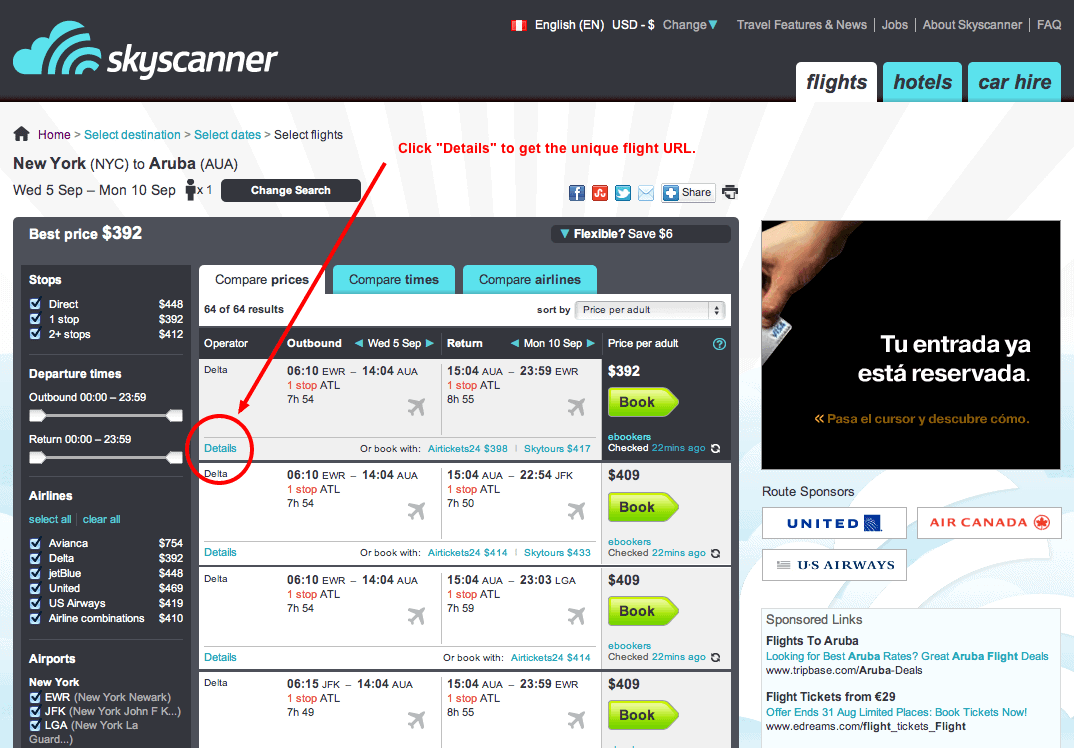 Skyscanner Search Results Skyscanner Search Results