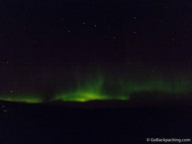 The Northern Lights in Iceland