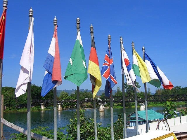 Flags Countries of the world. (photo by iamagenious)