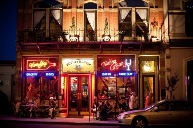 Bounty Hunter wine bar