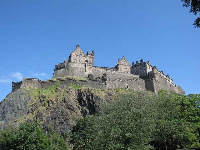 Edinburgh Castle (photo by: Bernt Rostad)