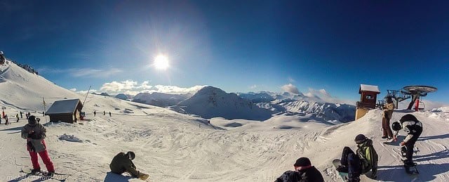 Skiing at Montgenevre (photo: Michael Coiffard)