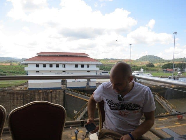 Bored at Panama Canal