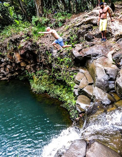 Cliff jump Cliff jump