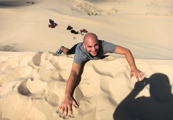 Falling Sand Dunes Falling Sand Dunes