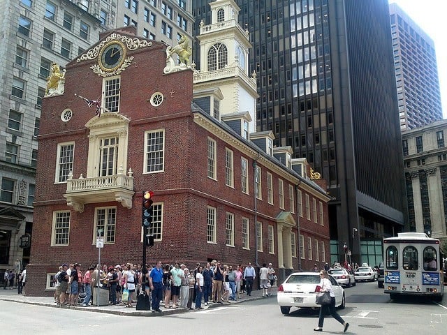 On the Freedom Trail in Boston (photo: r h)
