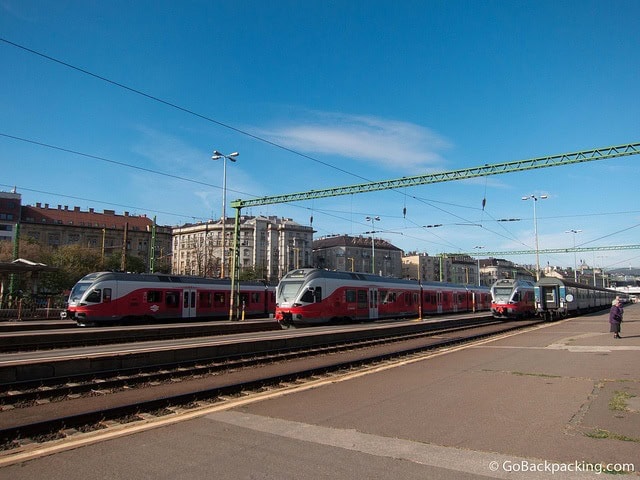 Train station in Budapest