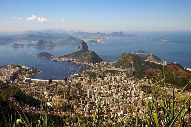 View from Corcovado View from Corcovado
