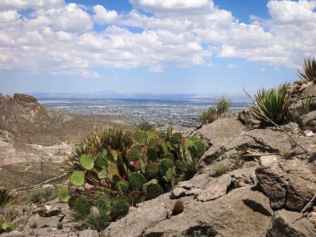 The view of Juarez The view of Juarez