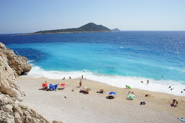 Kaputas Beach in Kalkan, Turkey (photo: Marcia Taylor).