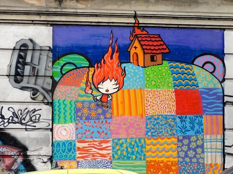 Street art in Rio de Janeiro (photo: Craig Martin)