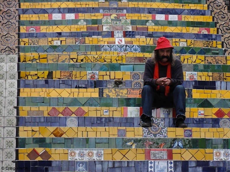The Selarón Steps (photo: Craig Martin)