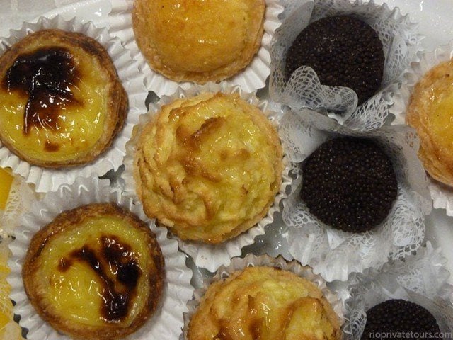 Pastries Assortment of pastries at Colombo Cafe in Rio de Janeiro