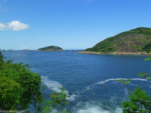Atlantic Ocean as seen from Claudio Coutinho walking path