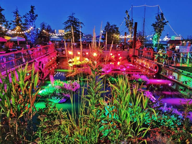 Spruce Street Harbor Park in Philadelphia