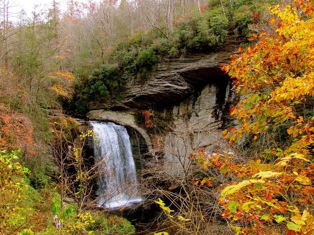 Looking Glass Falls Looking Glass Falls
