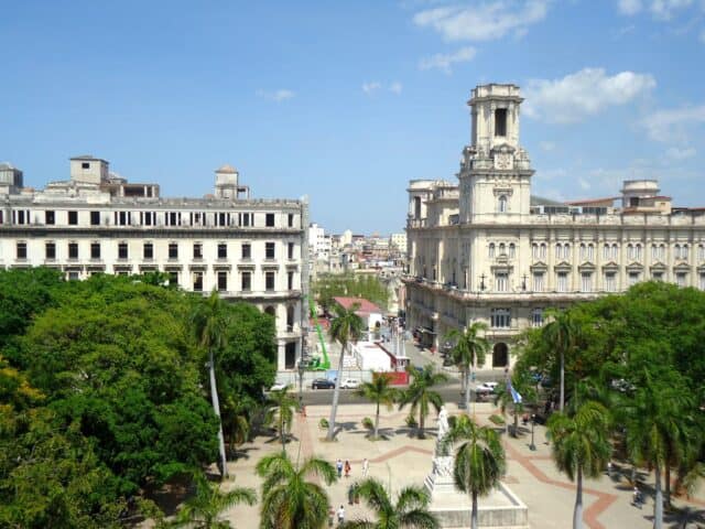Old Havana View of Old Havana from a hotel terrace.