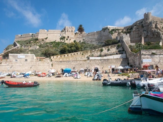 San Nicola Island San Nicola Island, one of the Tremiti Islands in Italy.