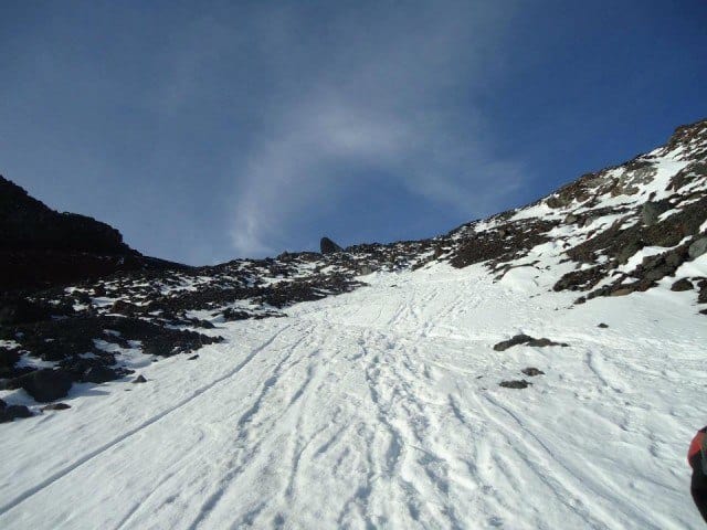 Volcán Villarrica It's daunting, when this is what you see ahead of you.