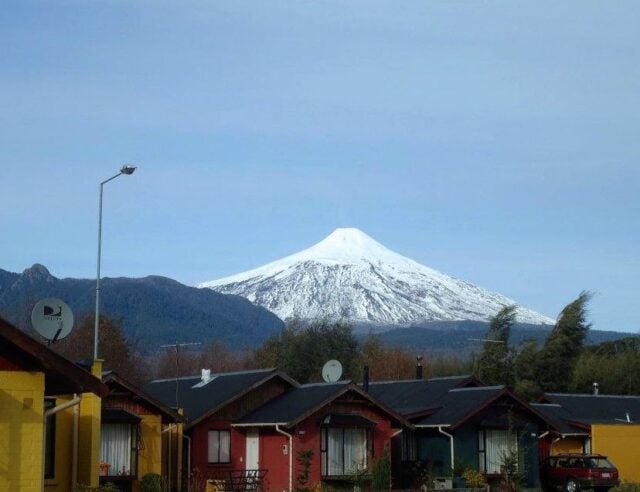 Volcán Villarrica A view of Volcán Villarrica from Pucón