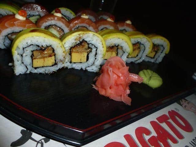 Sushi rolls Arigato