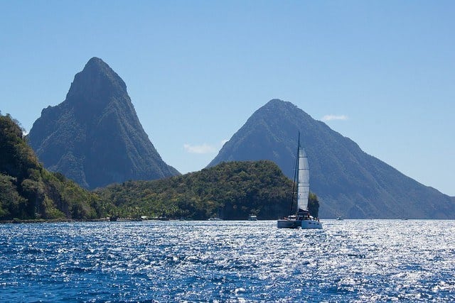 The Two Pitons, St. Lucia