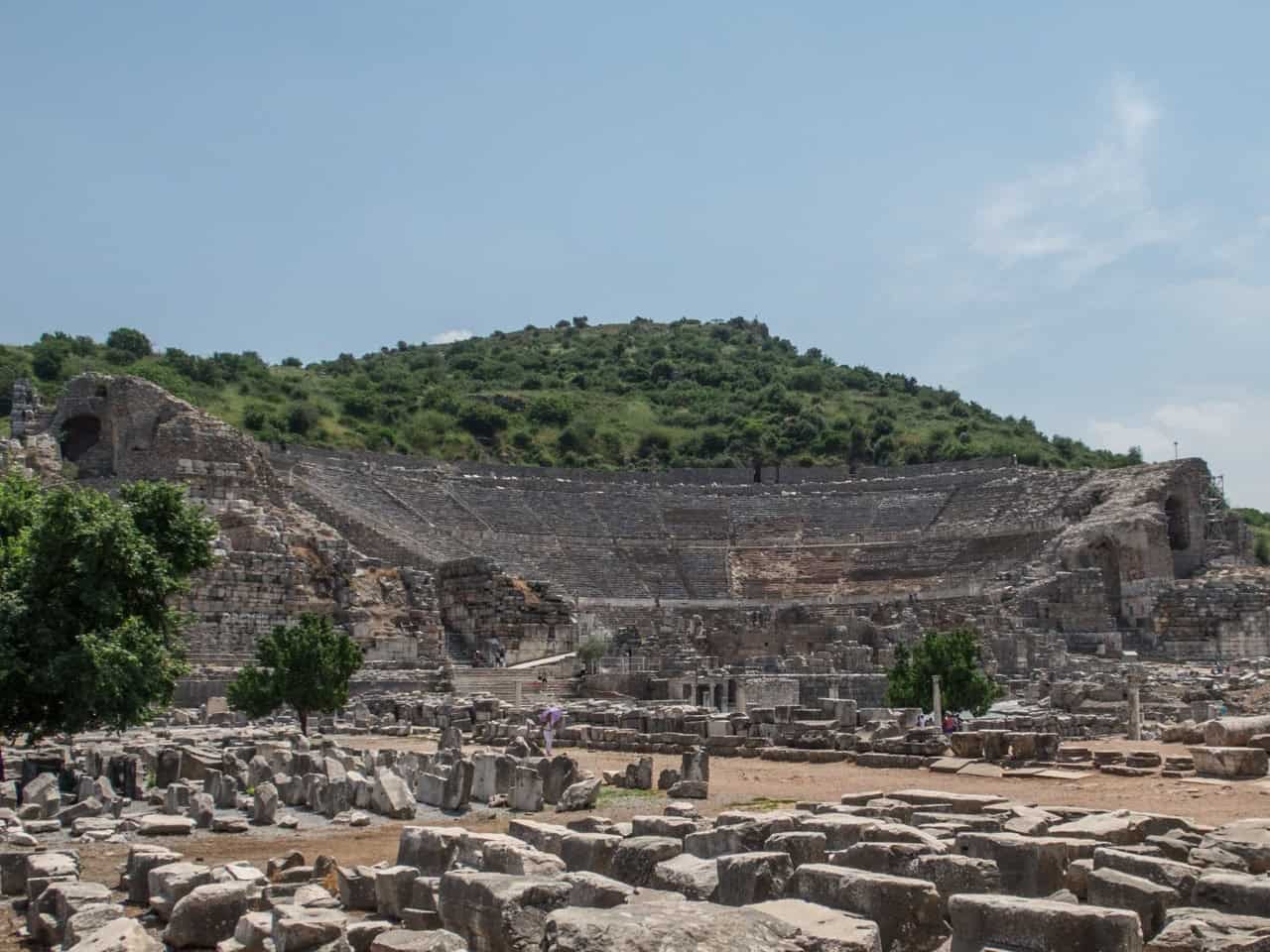 The 25,000-person theater