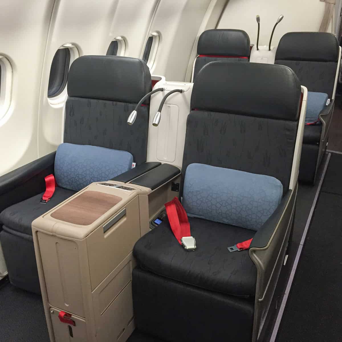 Turkish Airlines business class seats