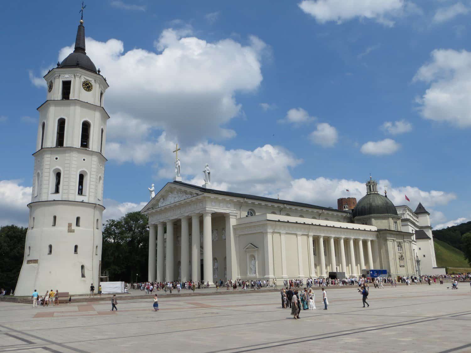 Vilnius Cathedral in Lithuania (photo: Bernt Rostad).