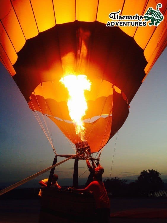 Lift off Hot Air Balloon