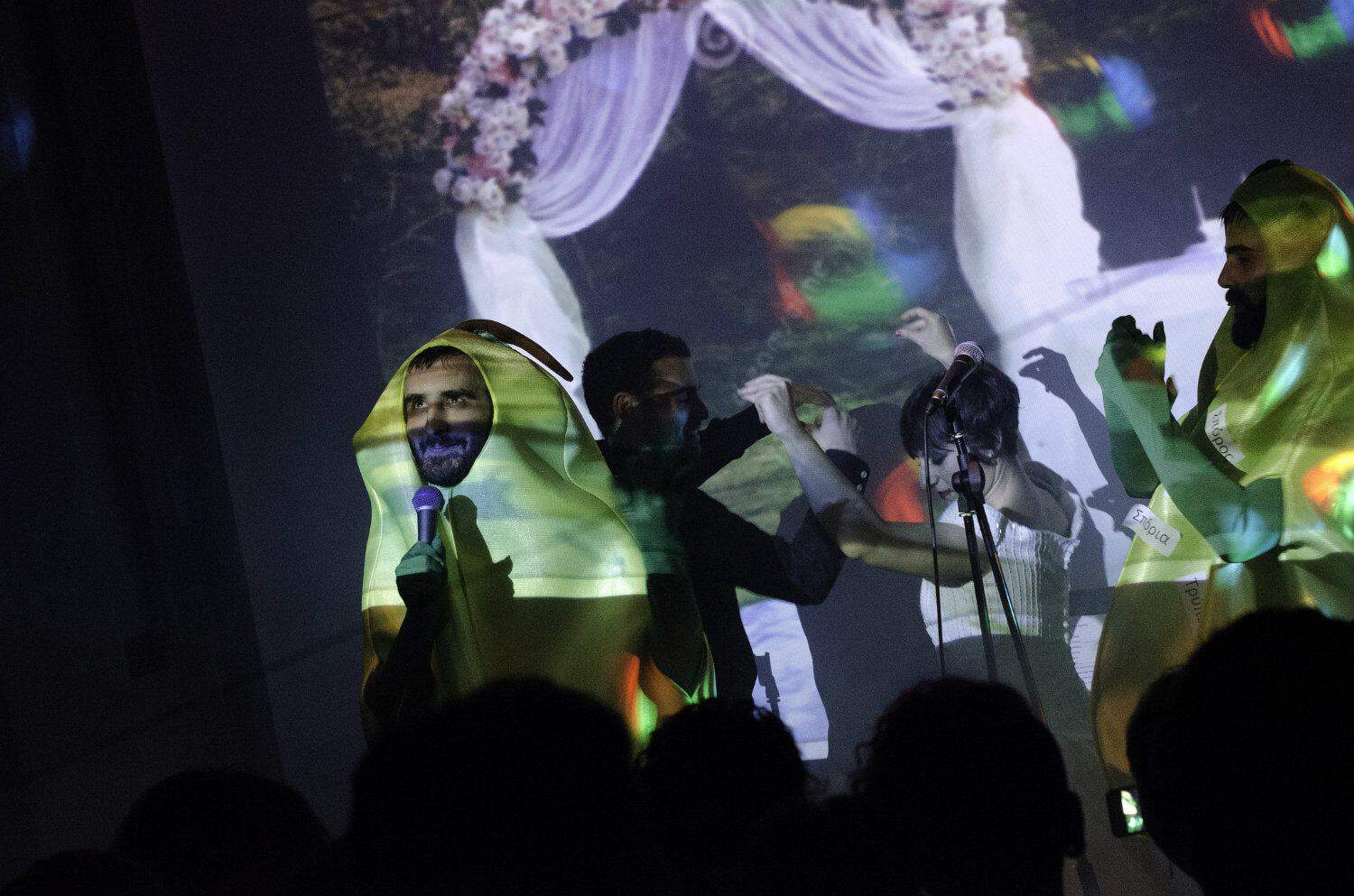 Performance in a gay club, location unknown