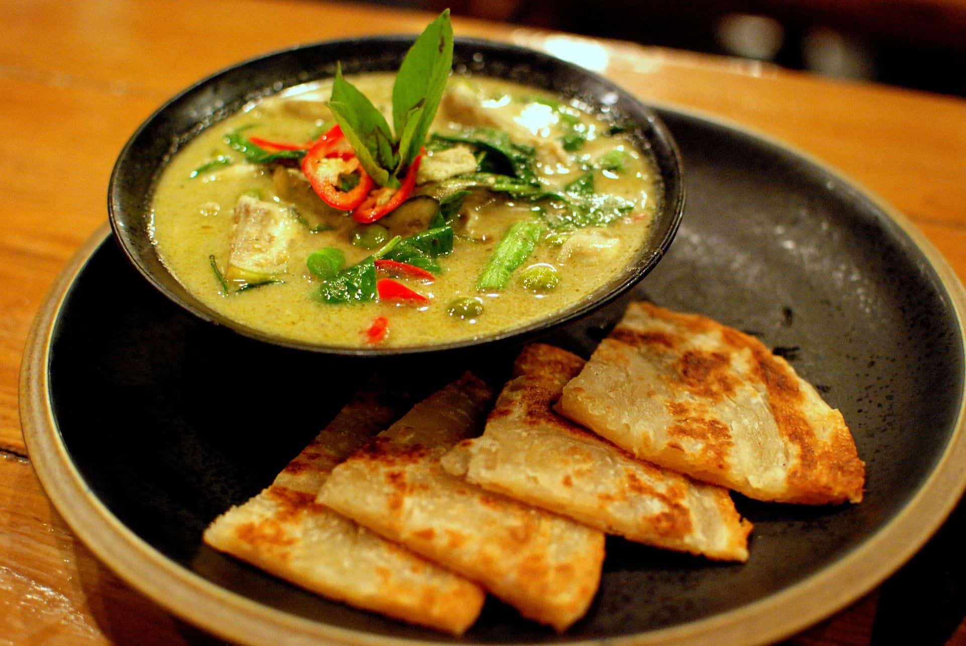 Bangkok food scene, green curry